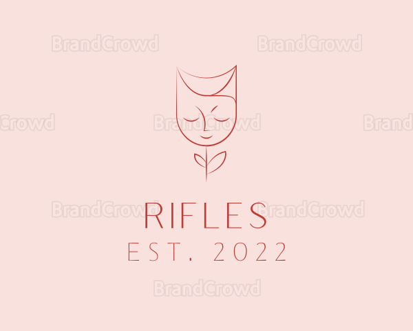 Rose Face Beauty Cosmetics Logo