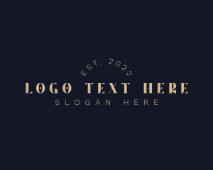 Event Styling - Luxury Fashion Event logo design