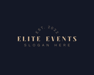 Luxury Fashion Event logo design