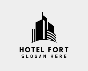 Apartment Hotel Realtor logo design