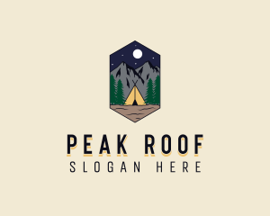 Mountain Forest Camp logo design