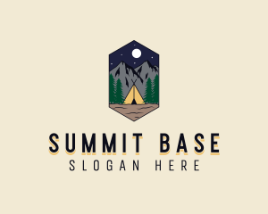 Mountain Forest Camp logo design