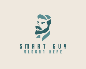 Guy - Hipster Worker Guy logo design