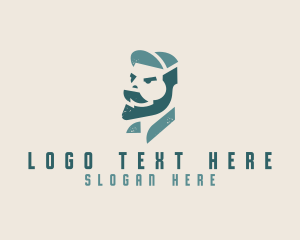 Guy - Hipster Worker Guy logo design