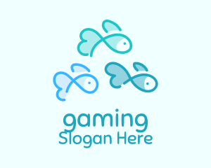 Fish Pet Aquarium  Logo