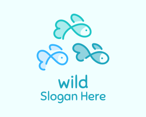 Fish Pet Aquarium  Logo