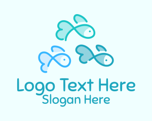 Fish Pet Aquarium  Logo