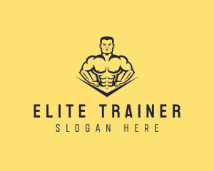 Strong Muscle Gym logo design