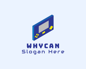 Handheld - Cool Retro Gaming Toy logo design