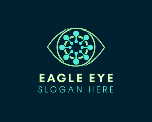 Cyber Security Eye logo design