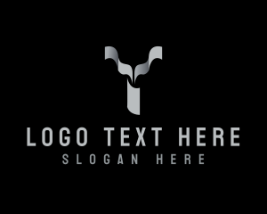Tailor - Letter Y Stylist Tailoring logo design