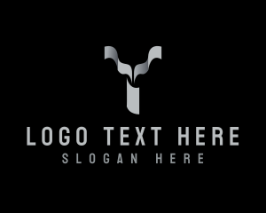 Stylist - Letter Y Stylist Tailoring logo design