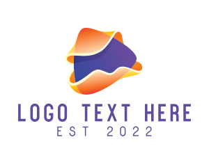 Program - 3D Media Streaming logo design