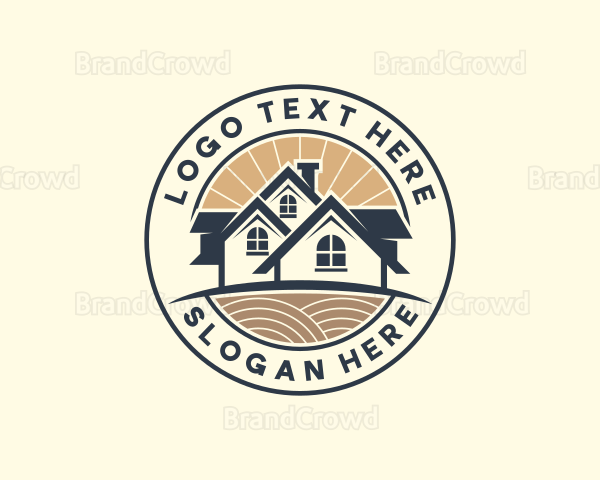 Home Roof Property Logo