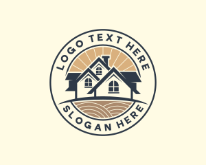 Roof - Home Roof Property logo design
