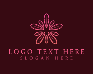 Pink Feather Wellness Logo