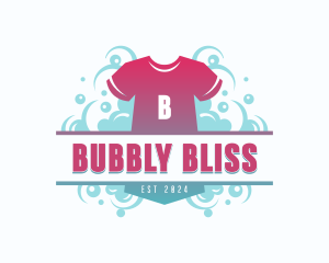 Clothes Laundry Tee logo design