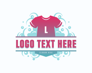 Clothes Laundry Tee Logo