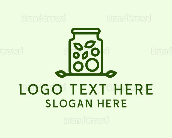 Healthy Greens Jar Logo