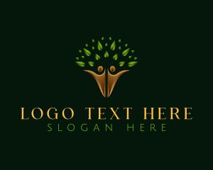 Exercise - Human Environment Wellness logo design