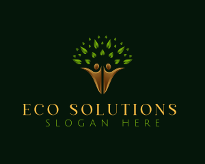 Environment - Human Environment Wellness logo design