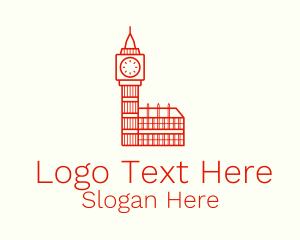 Big Ben Building  Logo