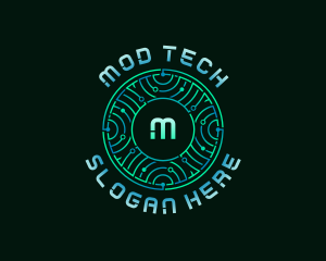 Digital Circuit Tech logo design