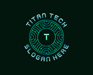 Digital Circuit Tech logo design