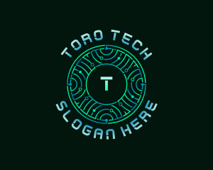 Digital Circuit Tech logo design