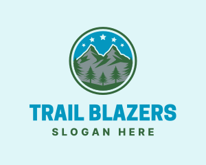 Mountain Outdoor Adventure  logo design