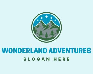 Mountain Outdoor Adventure  logo design