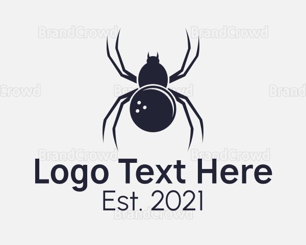 Gray Spider Bowling Ball Logo