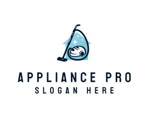 Appliance - Vacuum Sparkle Housekeeping logo design