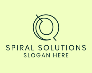 Spiral - Spiral Letter Q logo design