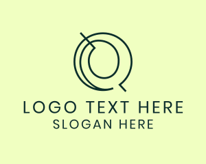 Minimalist - Spiral Letter Q logo design