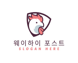 Rooster Chicken Hen logo design