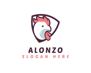 Rooster Chicken Hen logo design