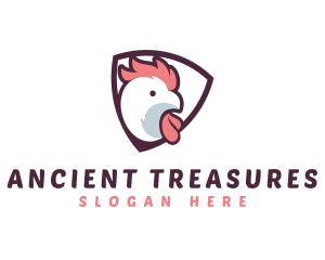 Rooster Chicken Hen logo design