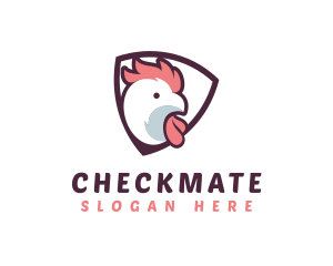 Rooster Chicken Hen logo design