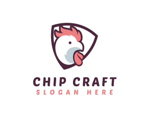 Rooster Chicken Hen logo design