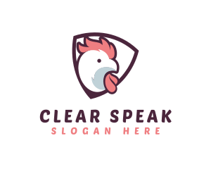 Rooster Chicken Hen logo design