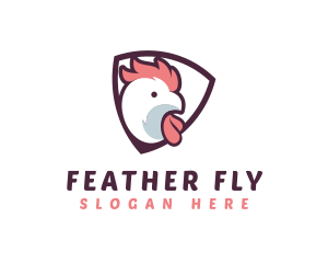 Rooster Chicken Hen logo design