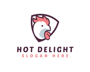 Rooster Chicken Hen logo design