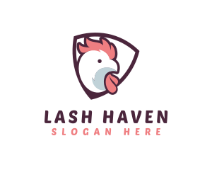 Rooster Chicken Hen logo design