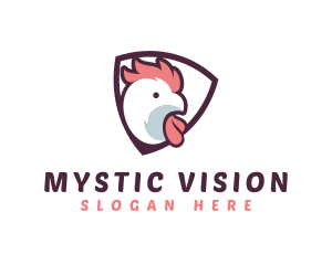 Rooster Chicken Hen logo design