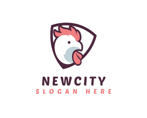 Rooster Chicken Hen logo design