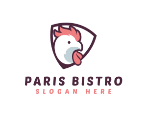 Rooster Chicken Hen logo design