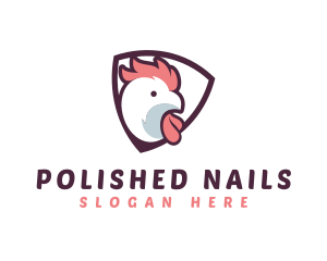 Rooster Chicken Hen logo design