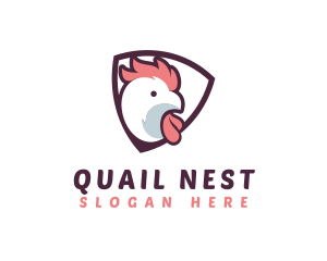 Rooster Chicken Hen logo design