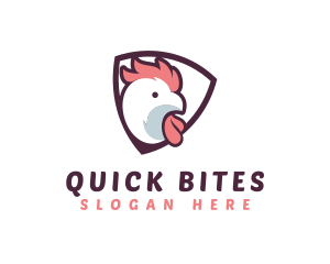 Rooster Chicken Hen logo design